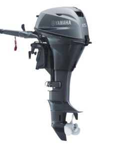 Yamaha F15 CMHS 15hp four stroke outboard from Marine Tech, Norfolk